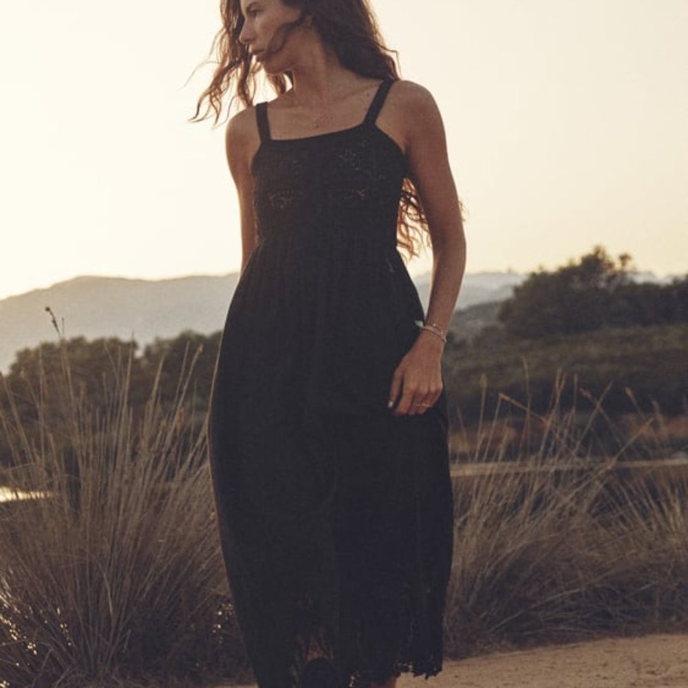 NEW ZARA crochet knit dress